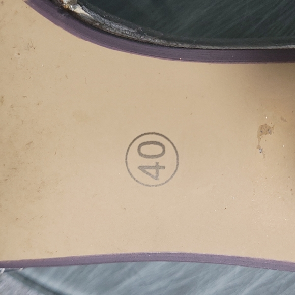 Taxi Silver & Faux Diamond Heels - Picture 5 of 7